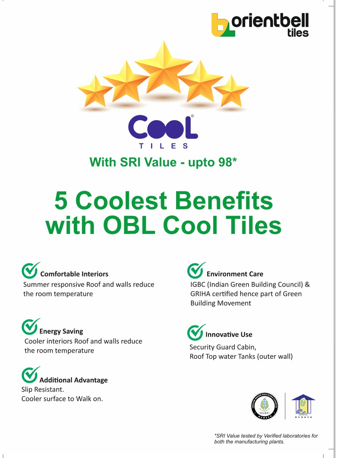 5 coolest benifit