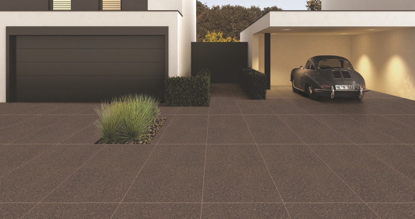 High-strength parking-tiles suitable for heavy vehicles