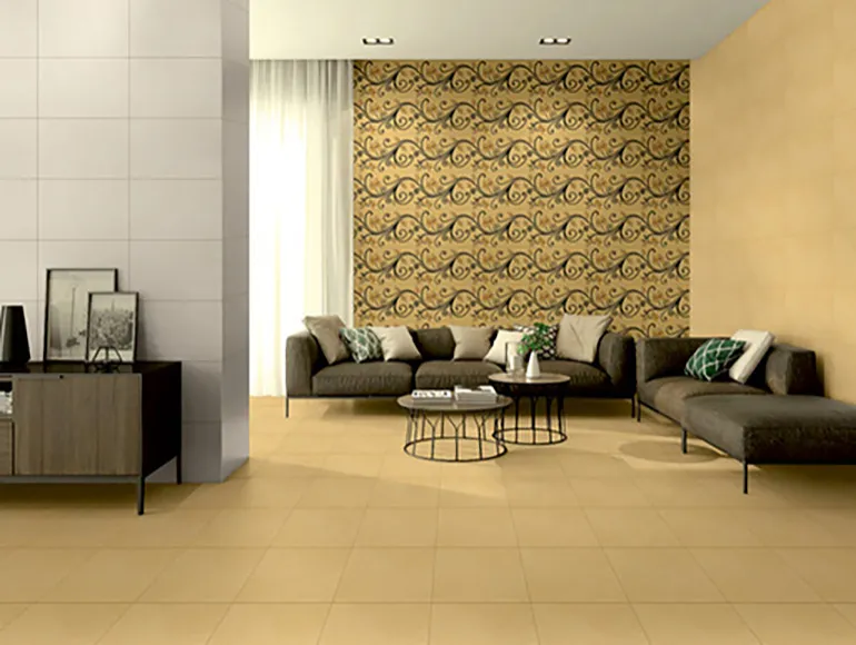 Buy 300x450 SHG Flower Leaf Sandune HL Wall Tiles Online