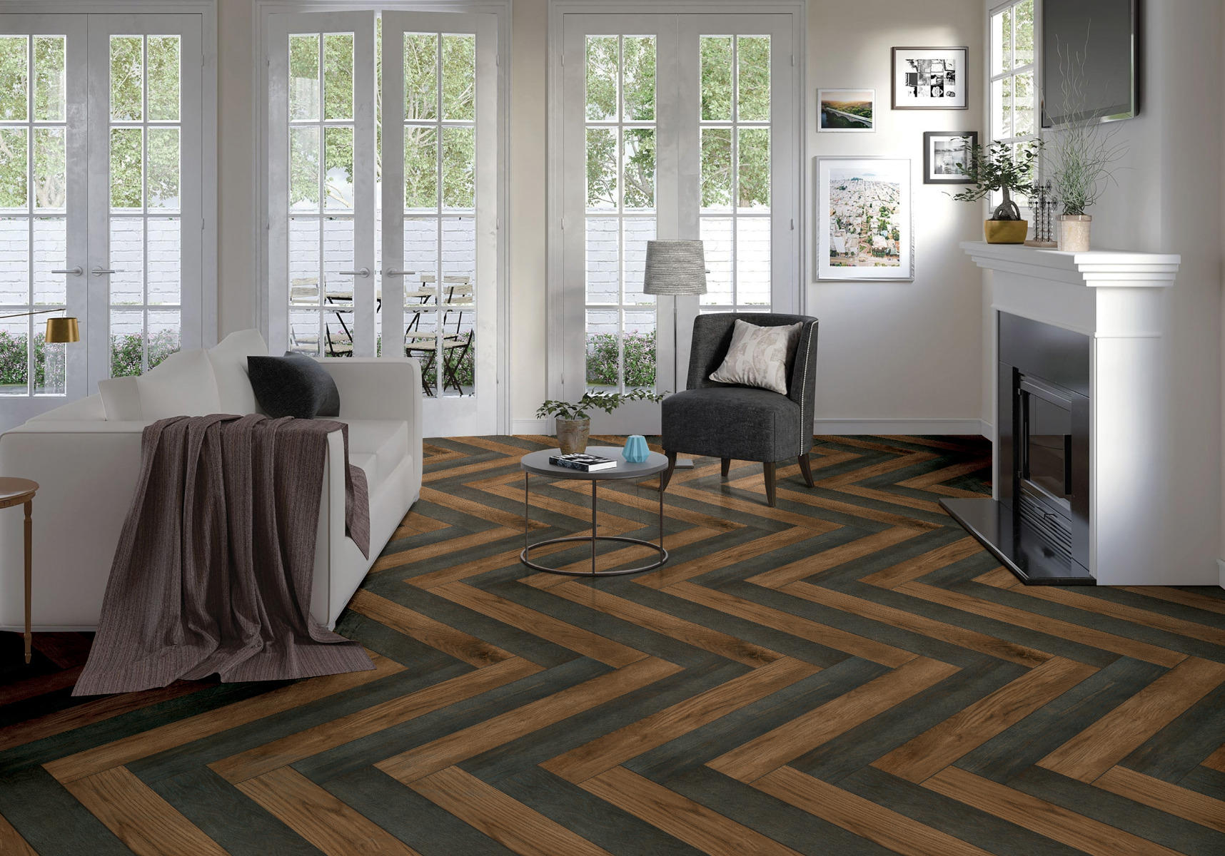 Buy 195x1200 DGVT Oak Wenge Wood Online | Orientbell Tiles