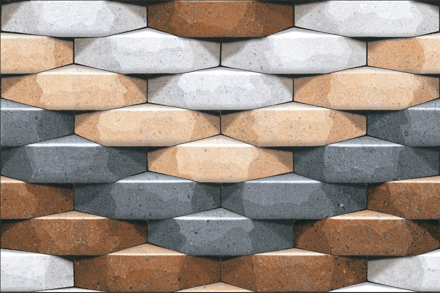 3D Tiles for Elevation Tiles, Accent Tiles, Bar/Restaurant, Outdoor Area