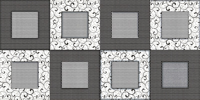 Flower Tiles for Bathroom Tiles, Living Room Tiles, Kitchen Tiles, Accent Tiles, Bar/Restaurant