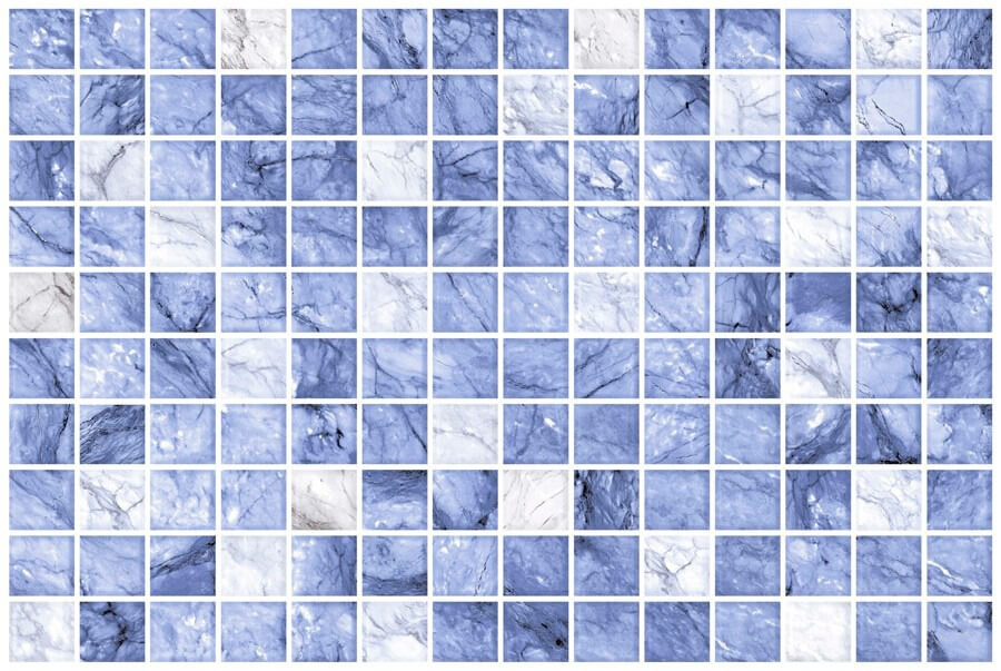 Blue Marble Tiles for Bathroom Tiles, Living Room Tiles, Kitchen Tiles, Accent Tiles