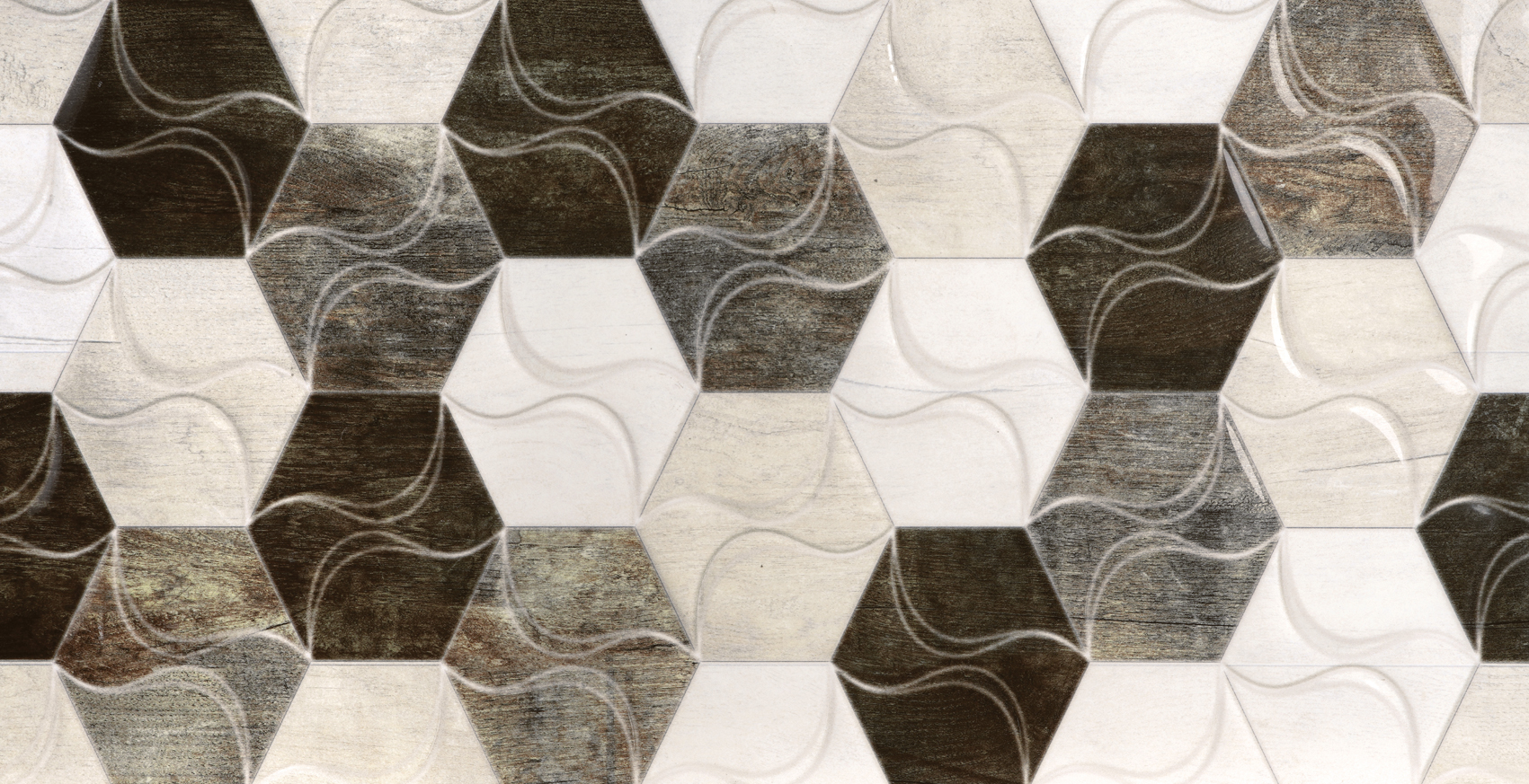 Hexagonal Tiles for Bathroom Tiles, Kitchen Tiles, Accent Tiles