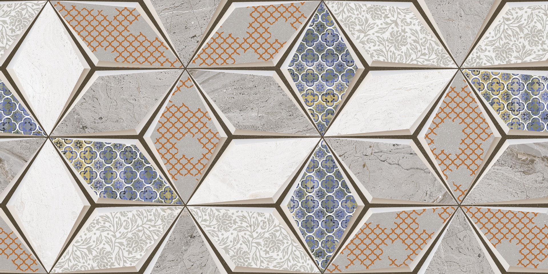 3D Tiles for Bathroom Tiles, Kitchen Tiles, Balcony Tiles