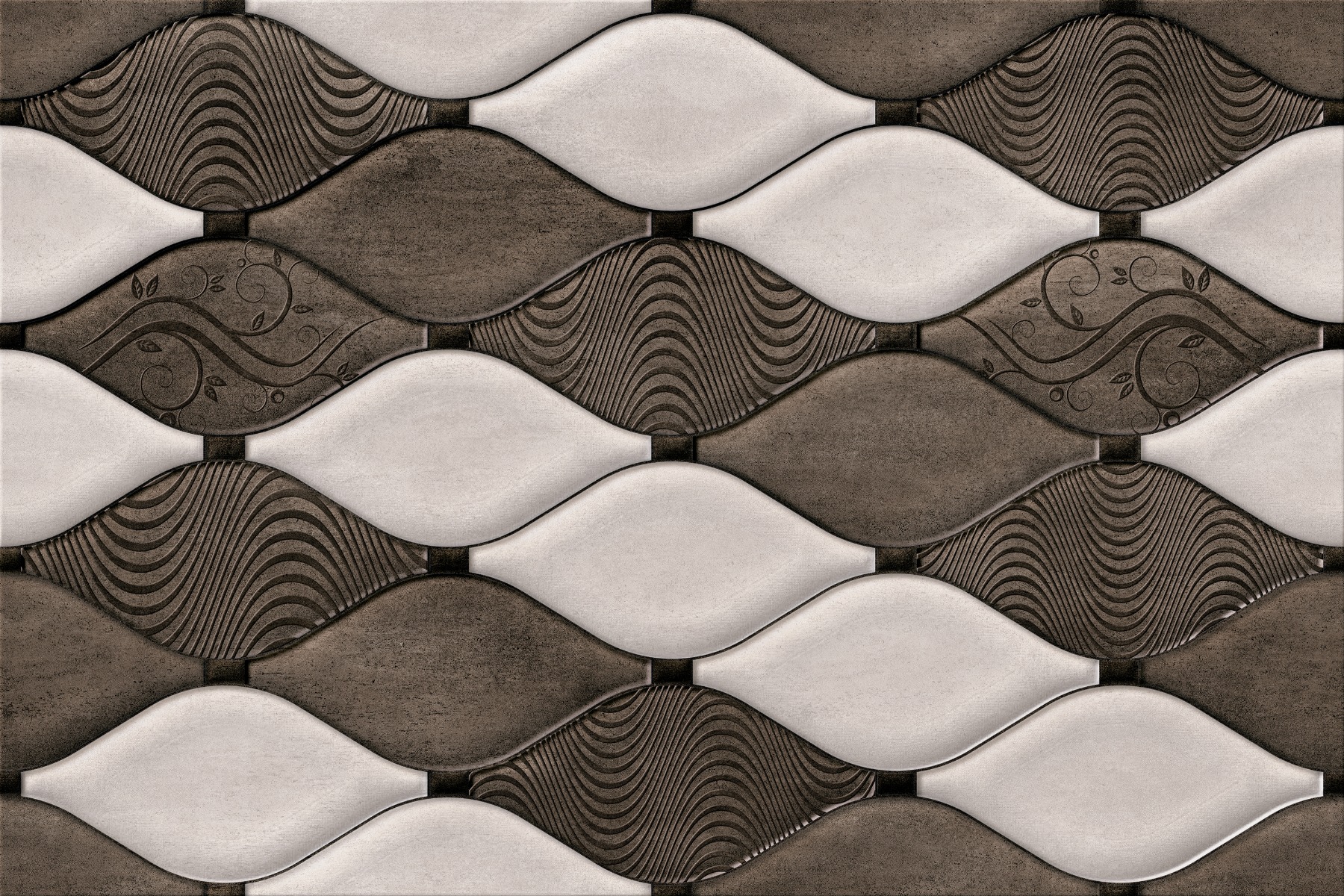 Pattern Tiles for Bathroom Tiles, Kitchen Tiles, Balcony Tiles