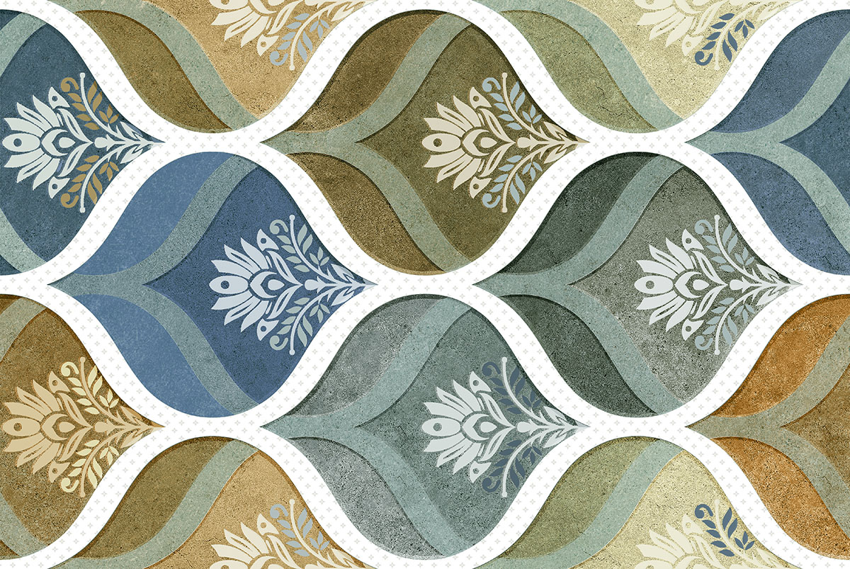 Flower Tiles for Bathroom Tiles, Kitchen Tiles, Accent Tiles